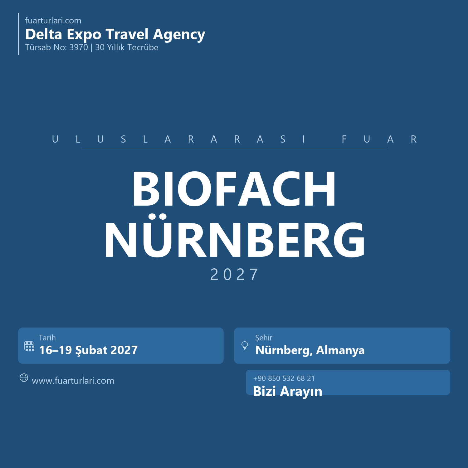 Biofach Nuremberg 2027