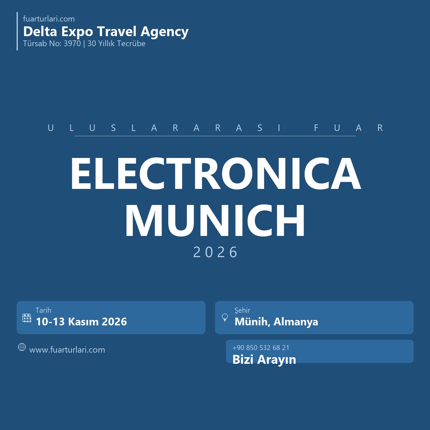 Electronica Munich 2026