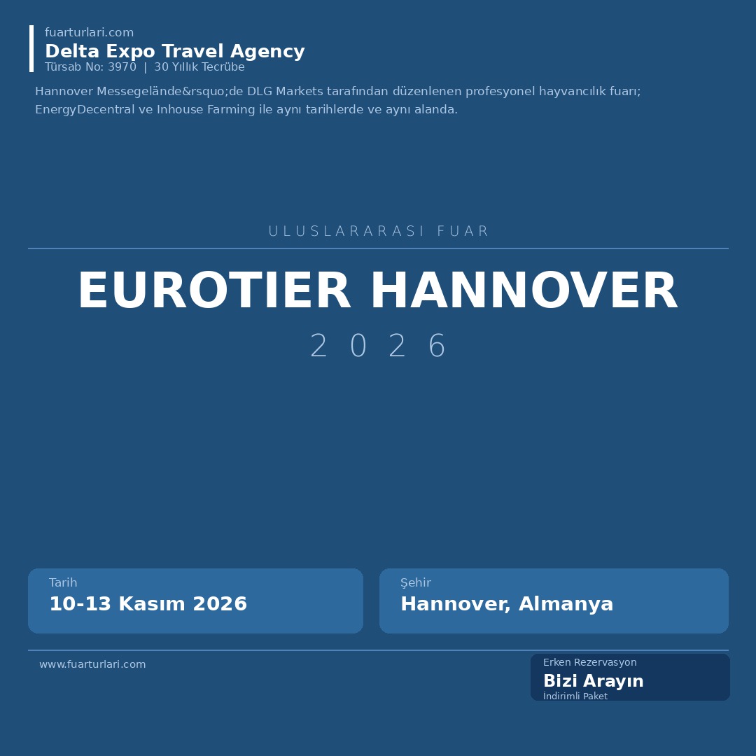 EuroTier Hannover 2026