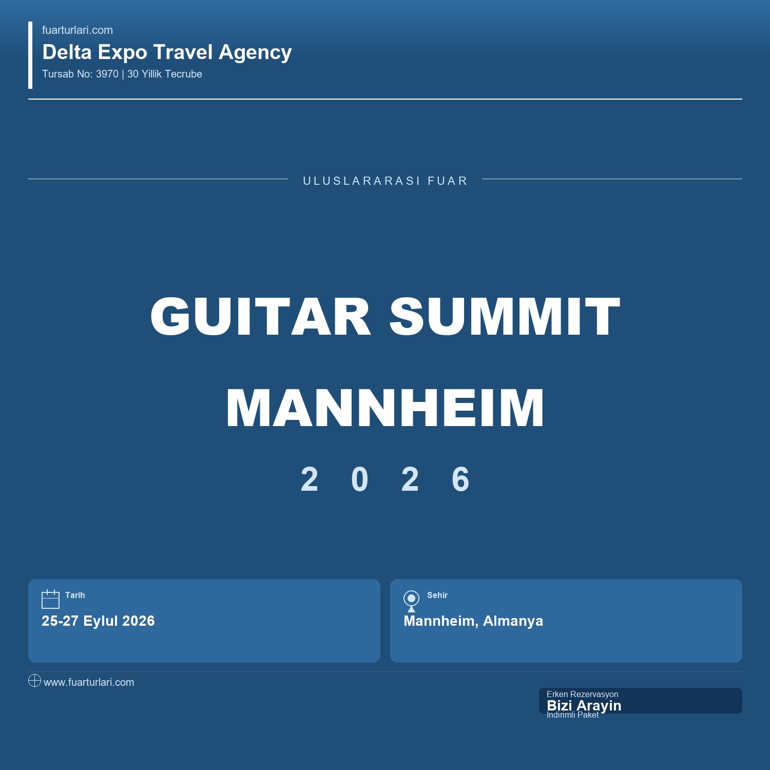 Guitar Summit Mannheim 2026