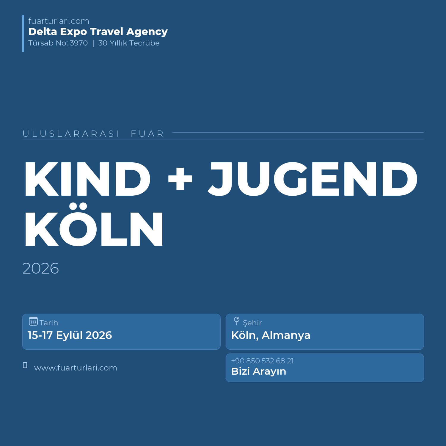 Kind + Jugend 2026 Cologne