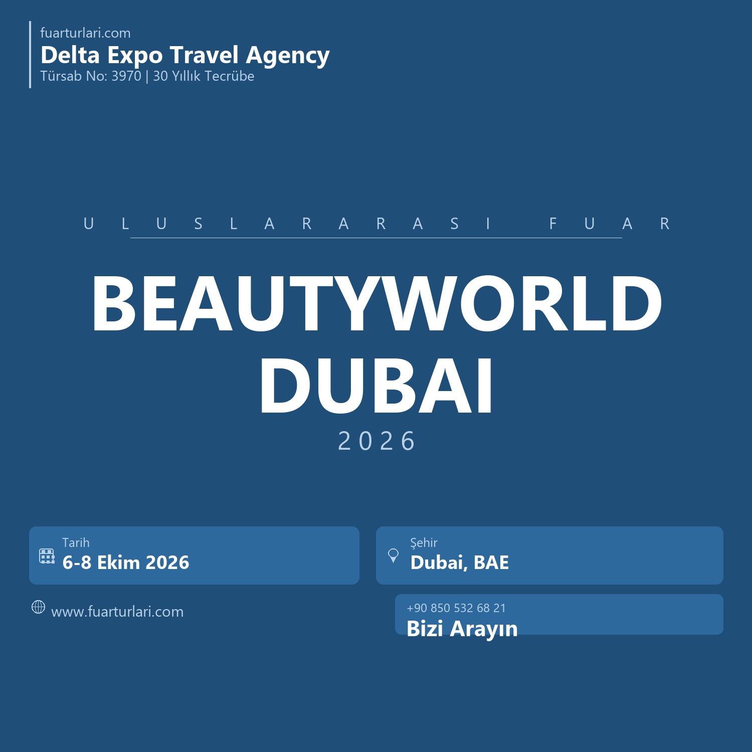 Beautyworld Middle East Dubai 2026