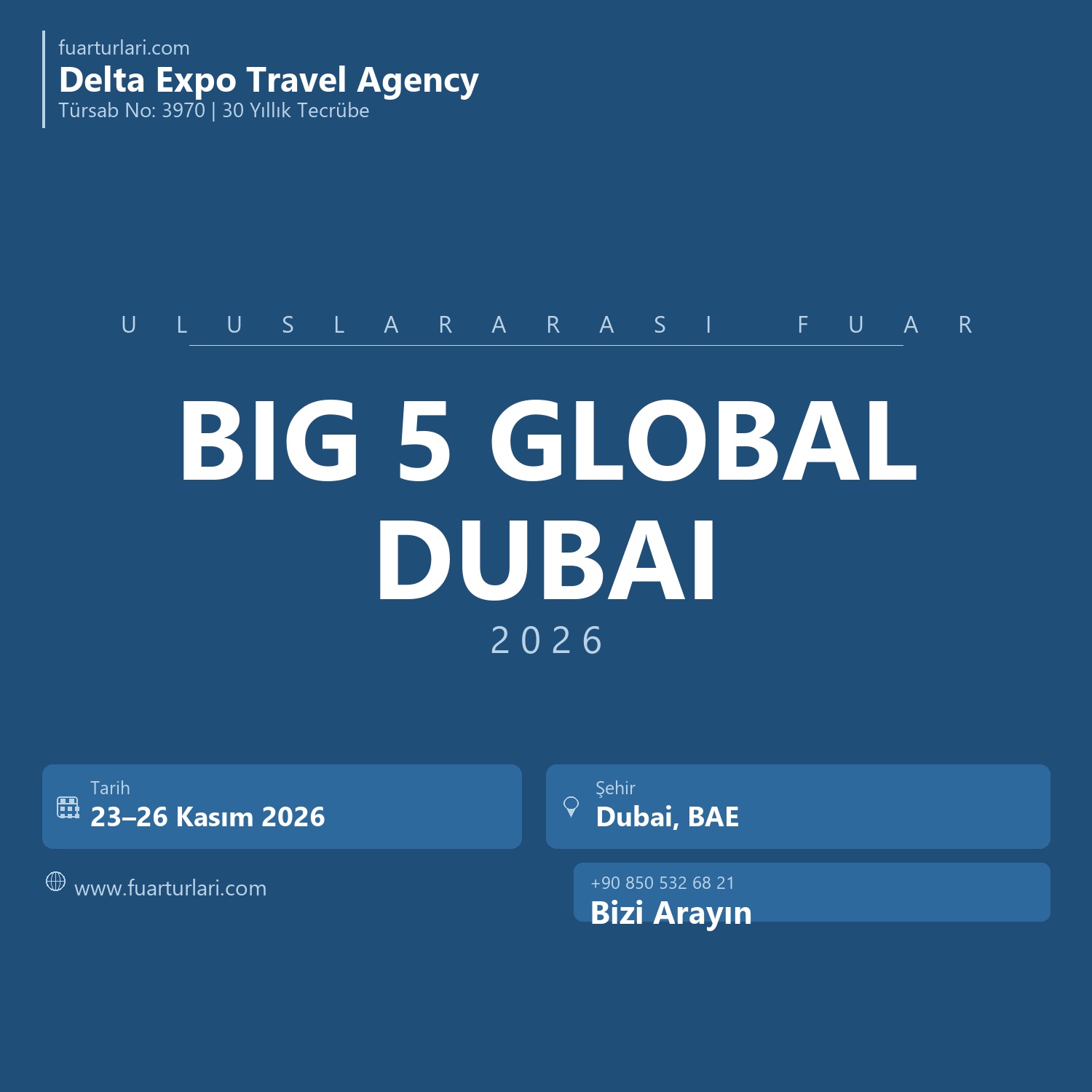Dubai Big 5 Global 2026