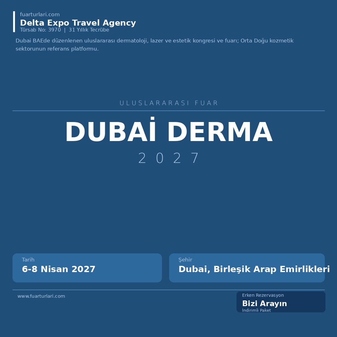 Dubai Derma 2027