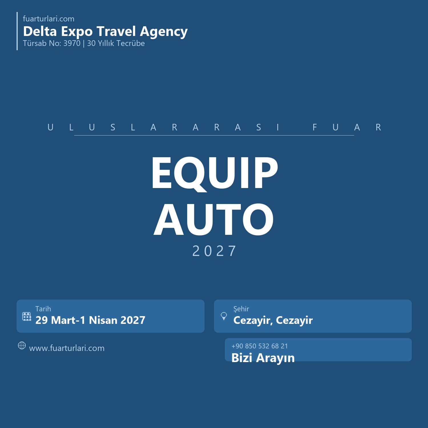 Equip Auto Algeria 2027