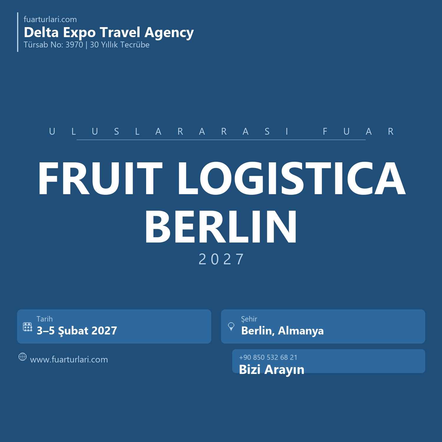 Fruit Logistica Berlin 2027