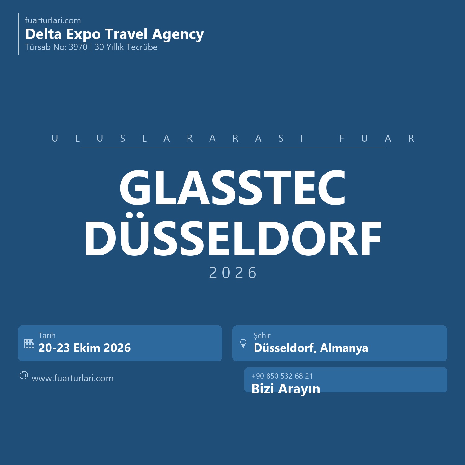 Glasstec Düsseldorf 2026