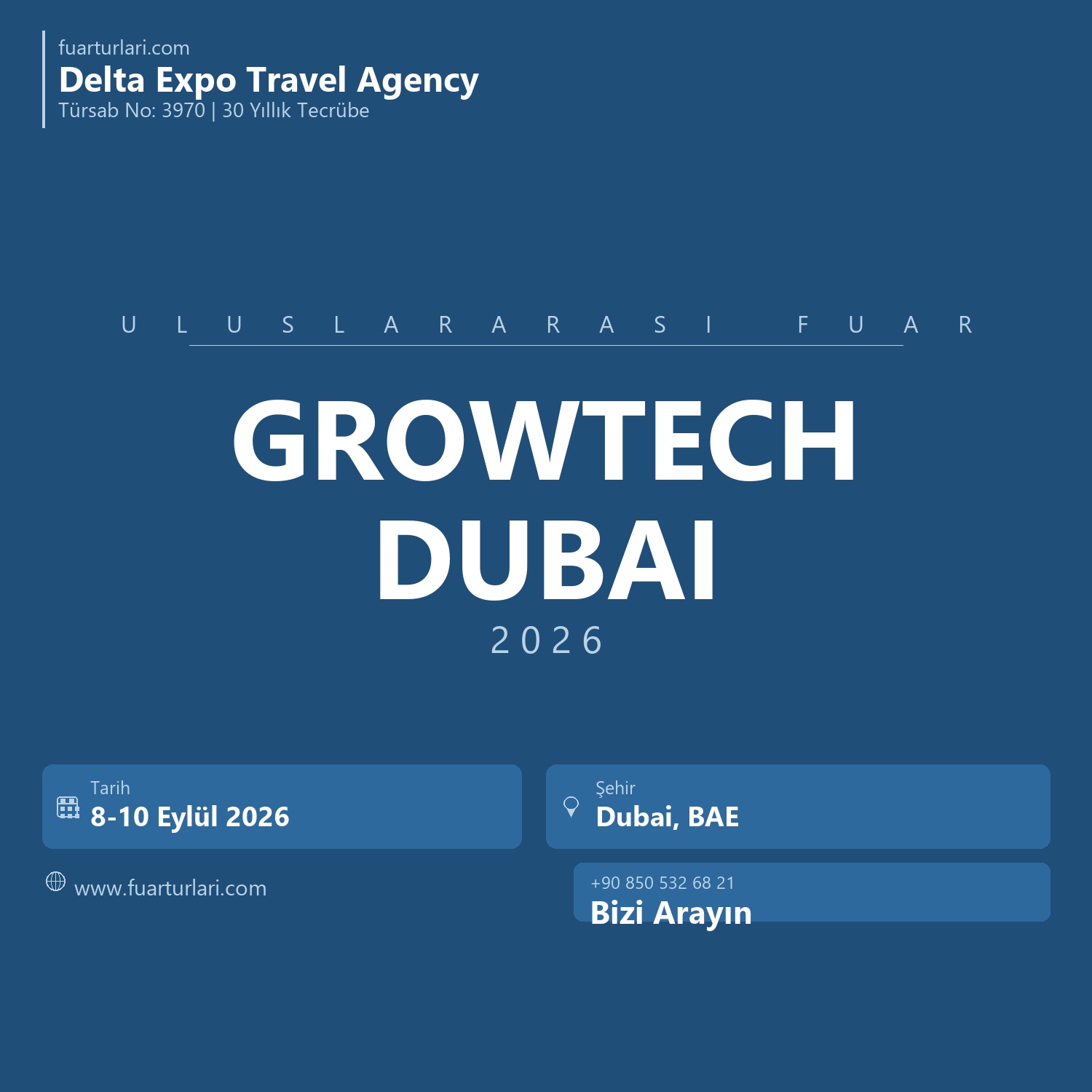 GROWTECH Middle East 2026 Dubai