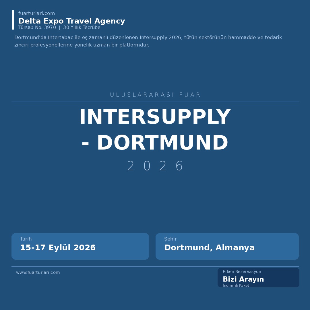 Intersupply 2026 - Dortmund