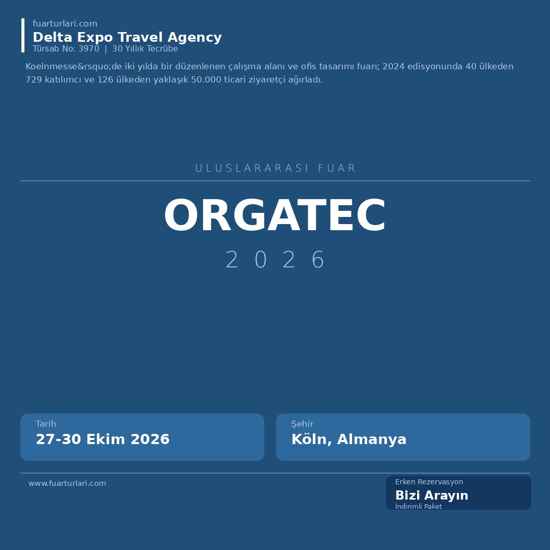 ORGATEC 2026