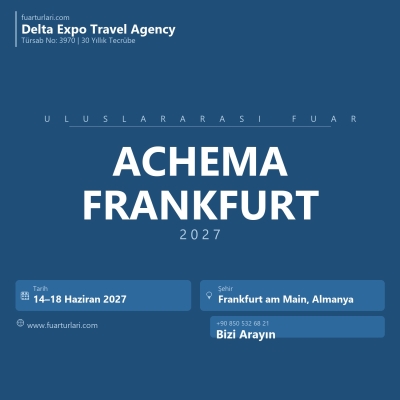 Achema Frankfurt 2027