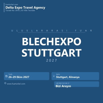 Blechexpo Stuttgart 2027