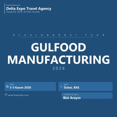 Gulfood Manufacturing Dubai 2026