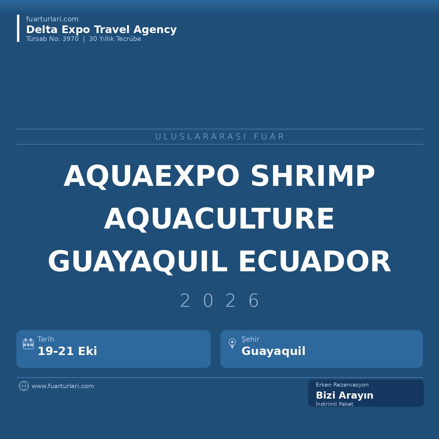 Aquaexpo 2026 - Fuar Salonu