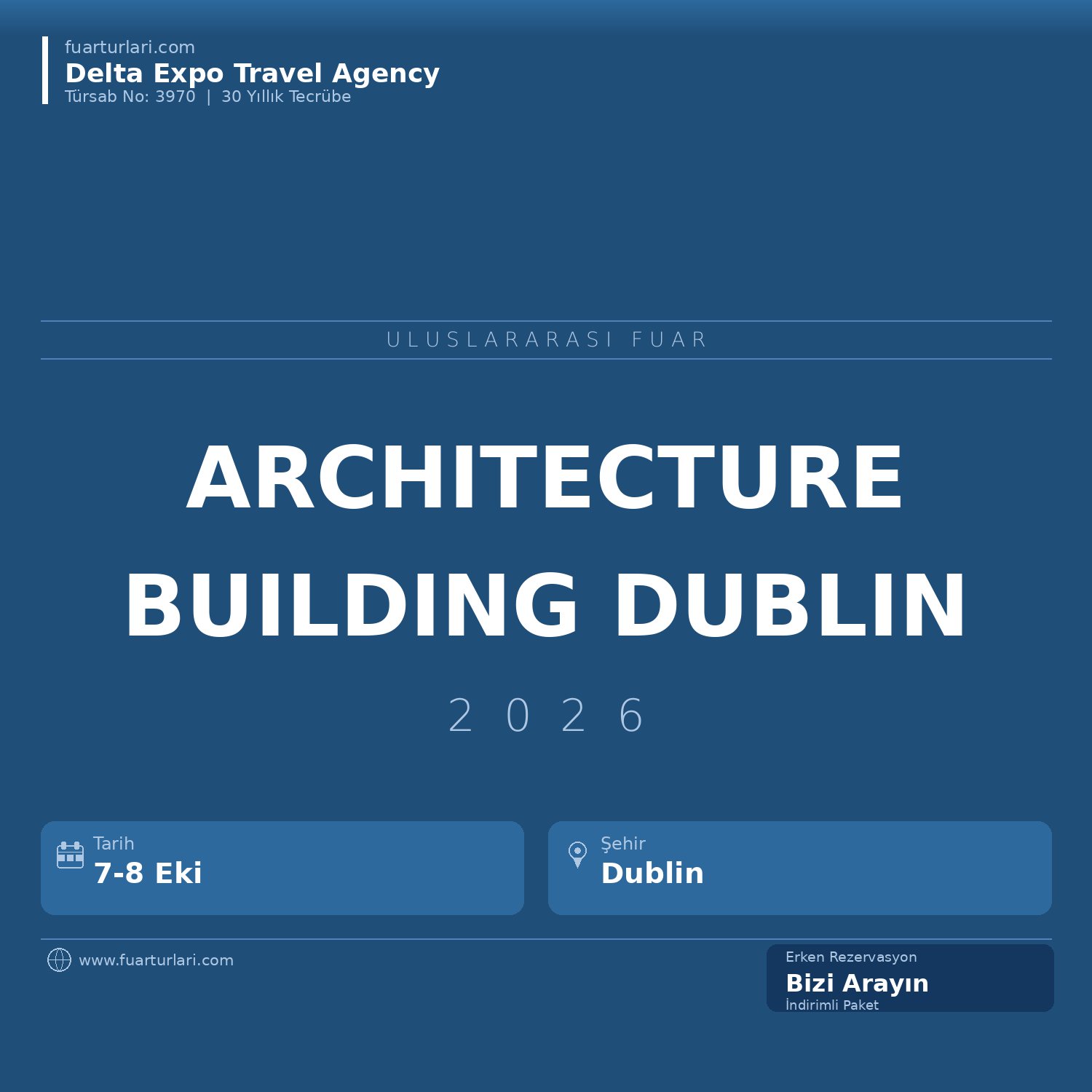 Architecture & Building Expo 2026 - Fuar Salonu