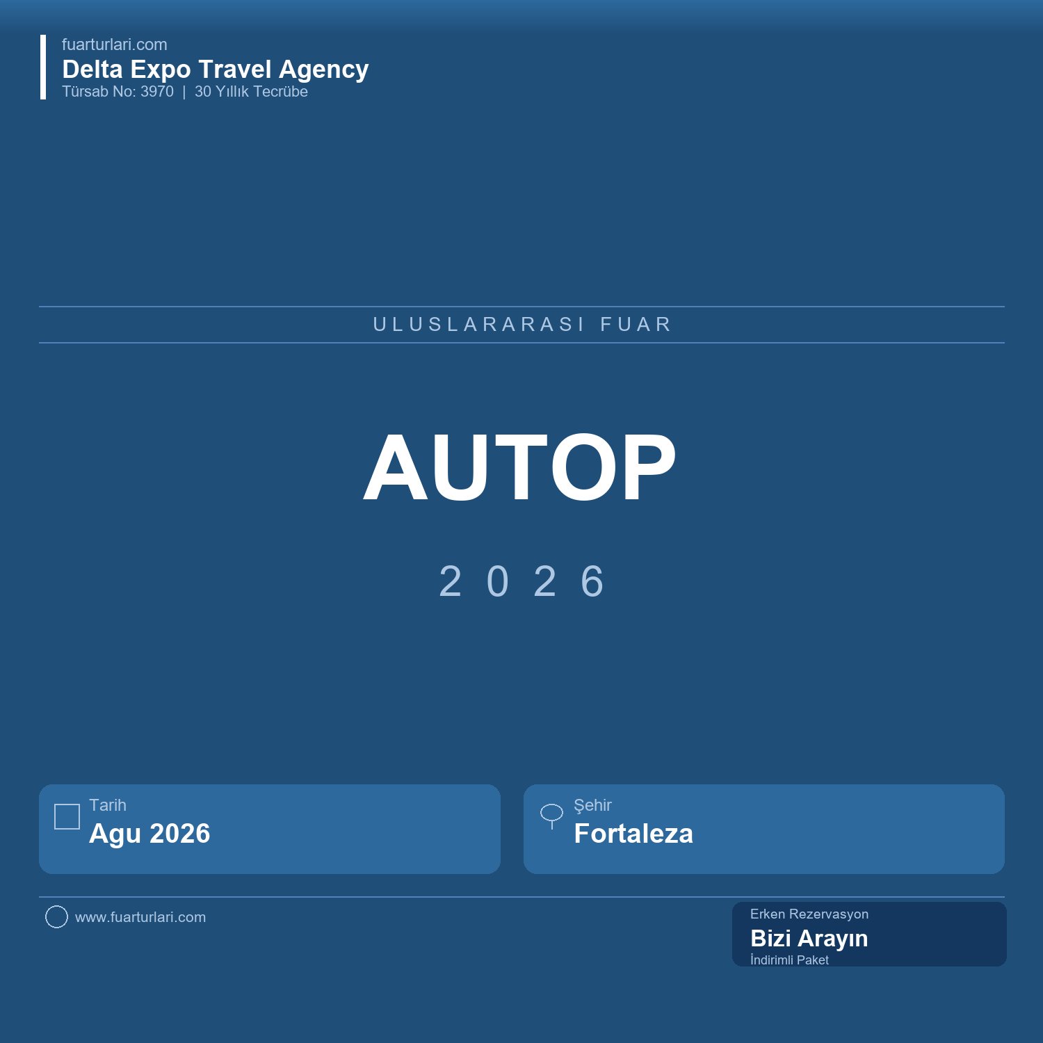 Autop 2026 - Fuar Salonu