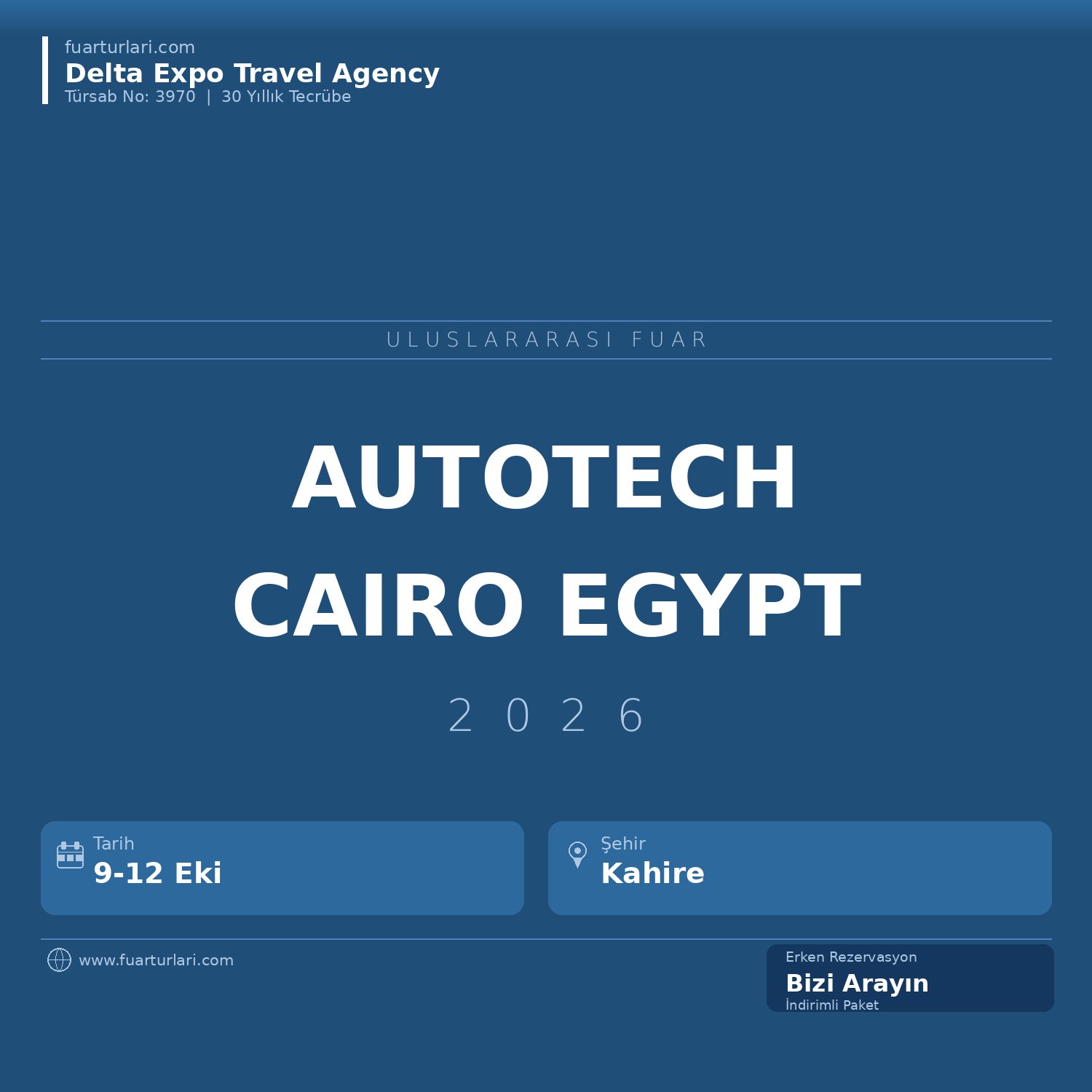 Autotech 2026 - Fuar Salonu