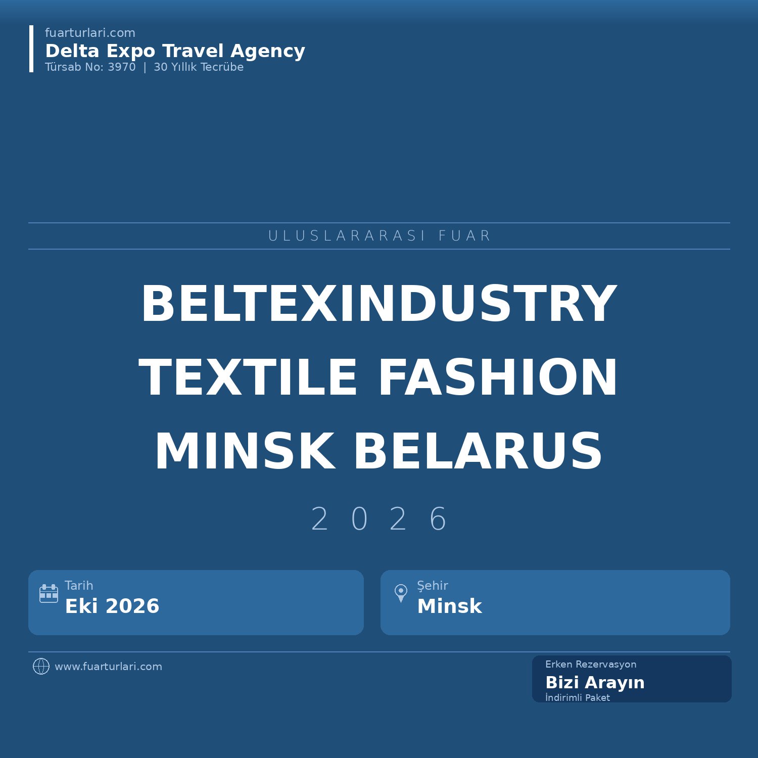 Beltexindustry 2026 - Fuar Salonu