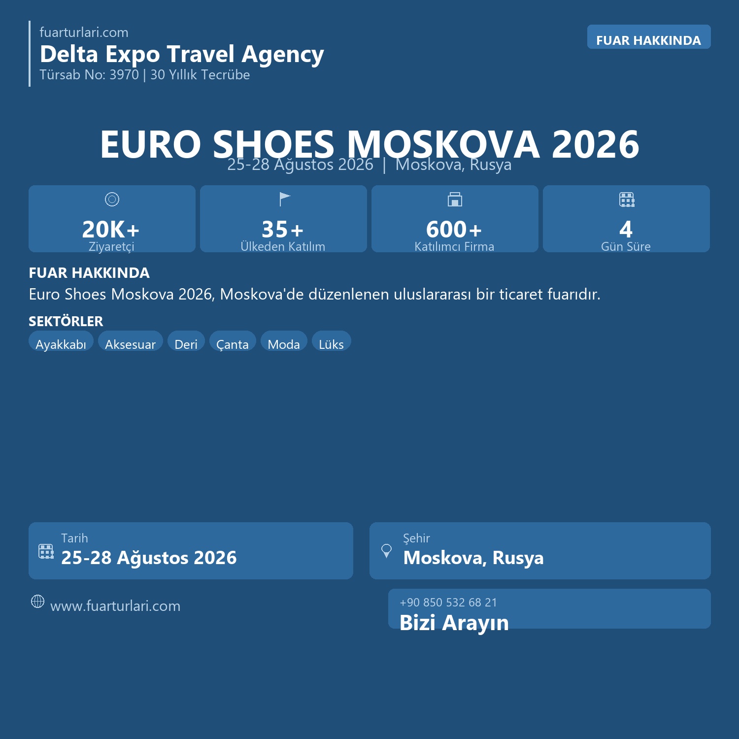Euro Shoes @ CPM Moskova 2026 - Fuar Salonu