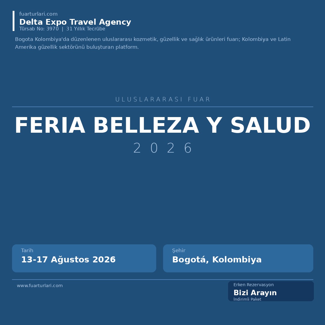 Feria Belleza y Salud 2026 - Fuar Salonu