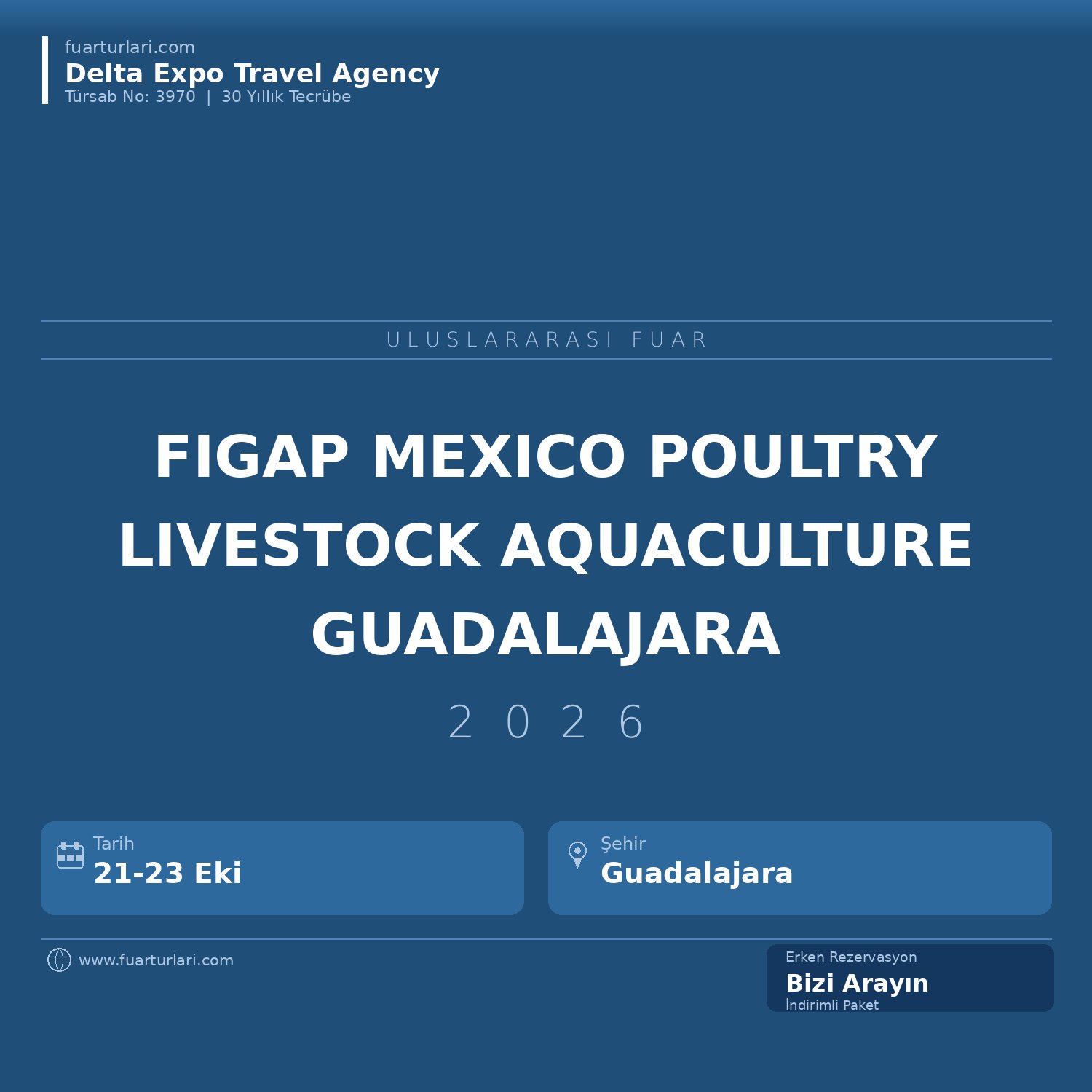 FIGAP Mexico 2026 - Fuar Salonu
