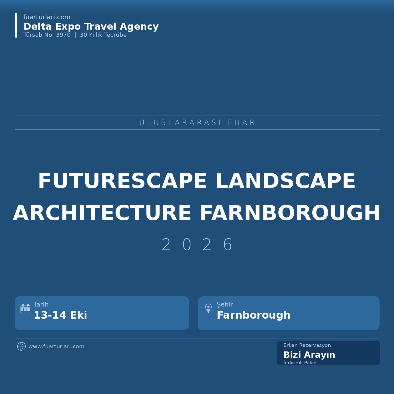 Futurescape 2026 - Fuar Salonu