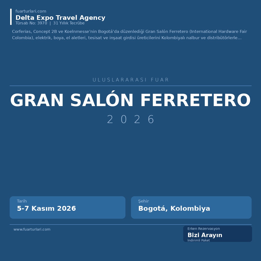 Gran Salón Ferretero 2026 - Fuar Salonu