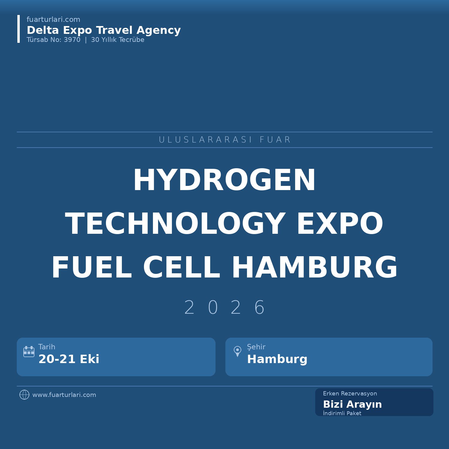 Hydrogen Technology Expo 2026 - Fuar Salonu