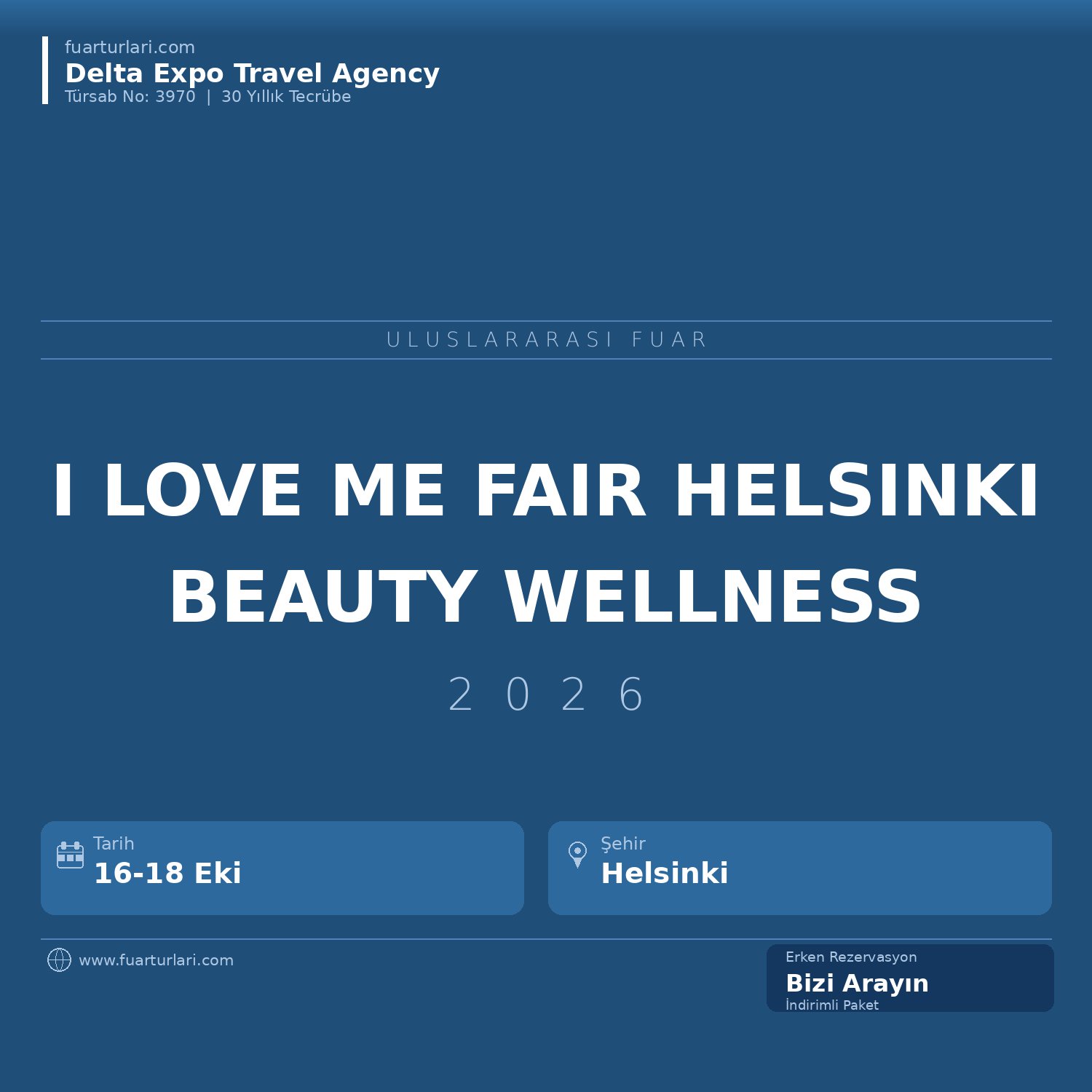 I Love Me Fair 2026 - Fuar Salonu