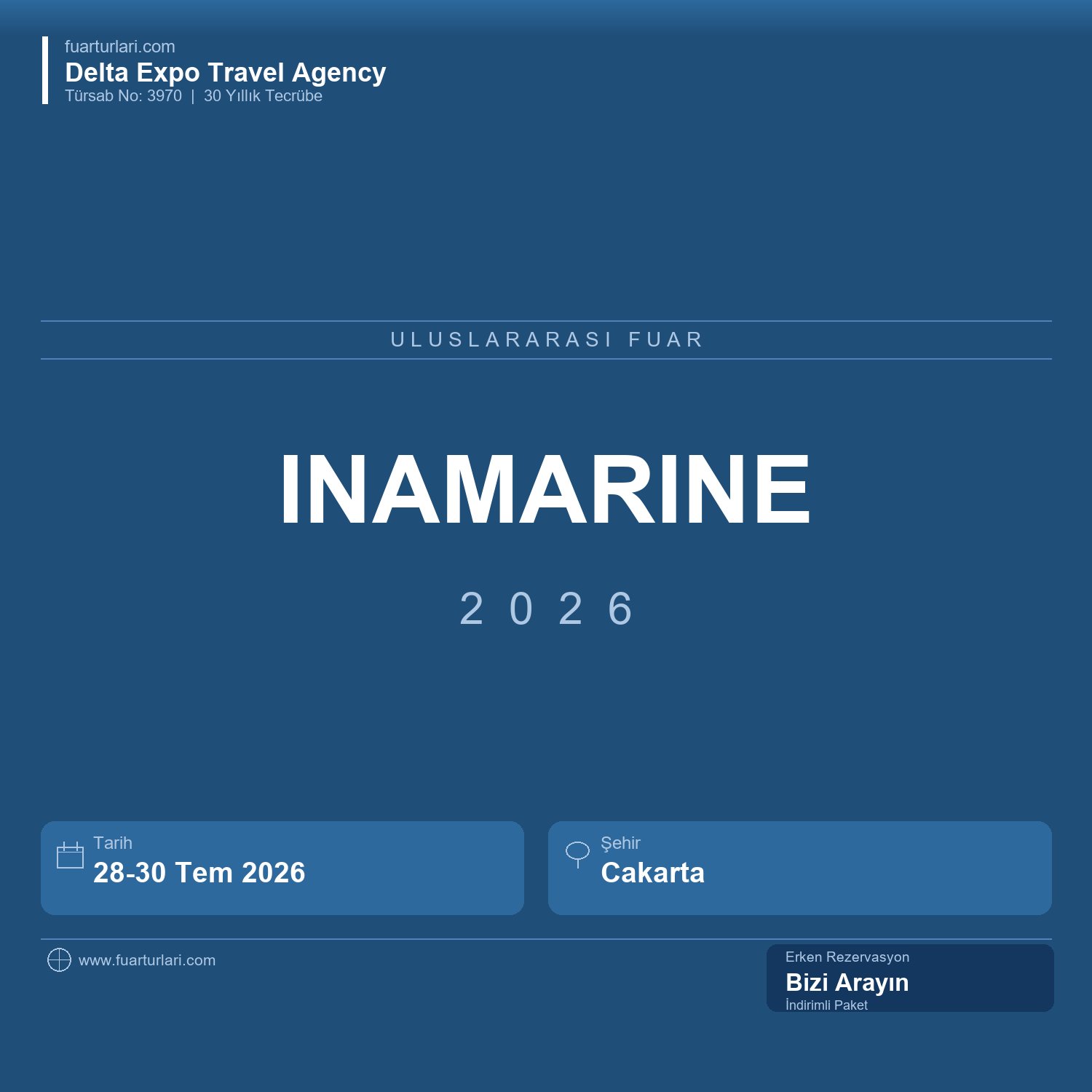 Inamarine 2026 - Fuar Salonu