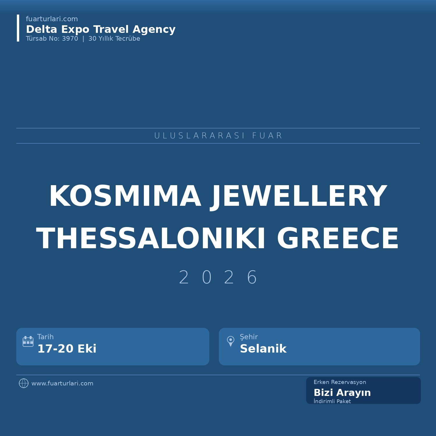Kosmima 2026 - Fuar Salonu