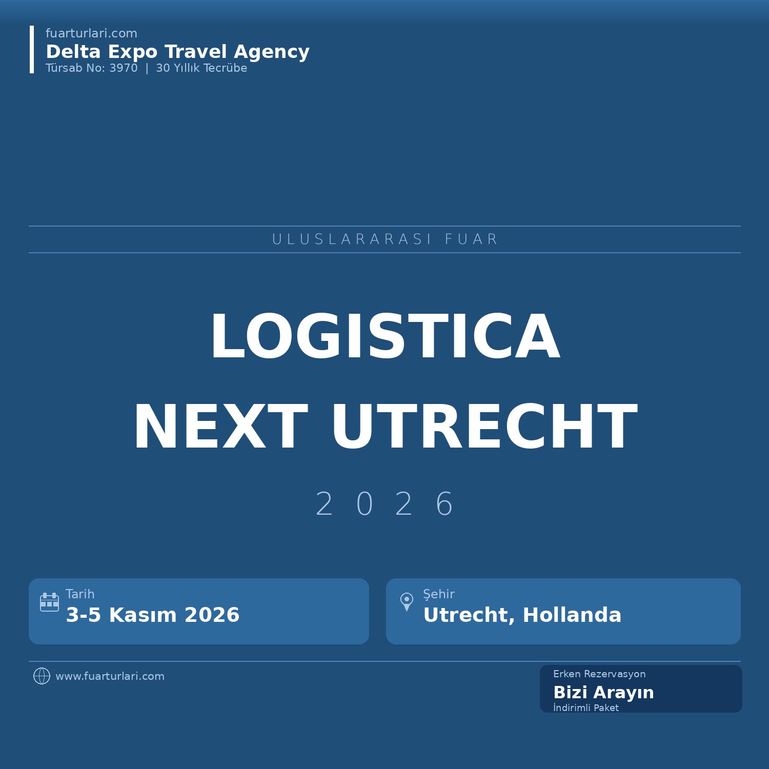 Logistica Next 2026 - Fuar Salonu