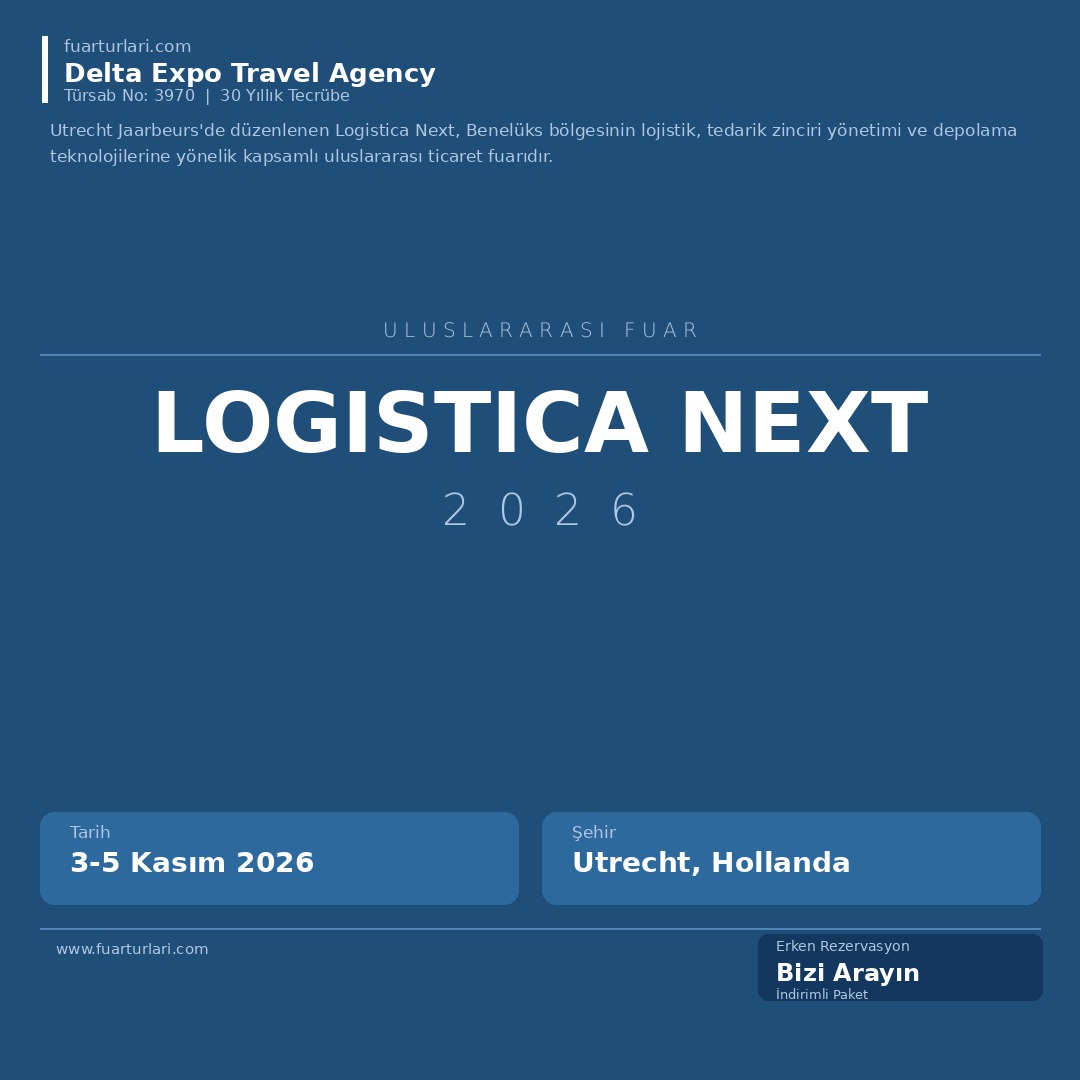 Logistica Next 2026 - Fuar Salonu