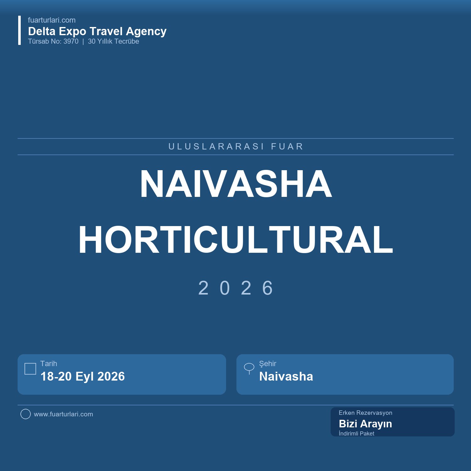 Naivasha Horticultural 2026 - Naivasha - Fuar Salonu