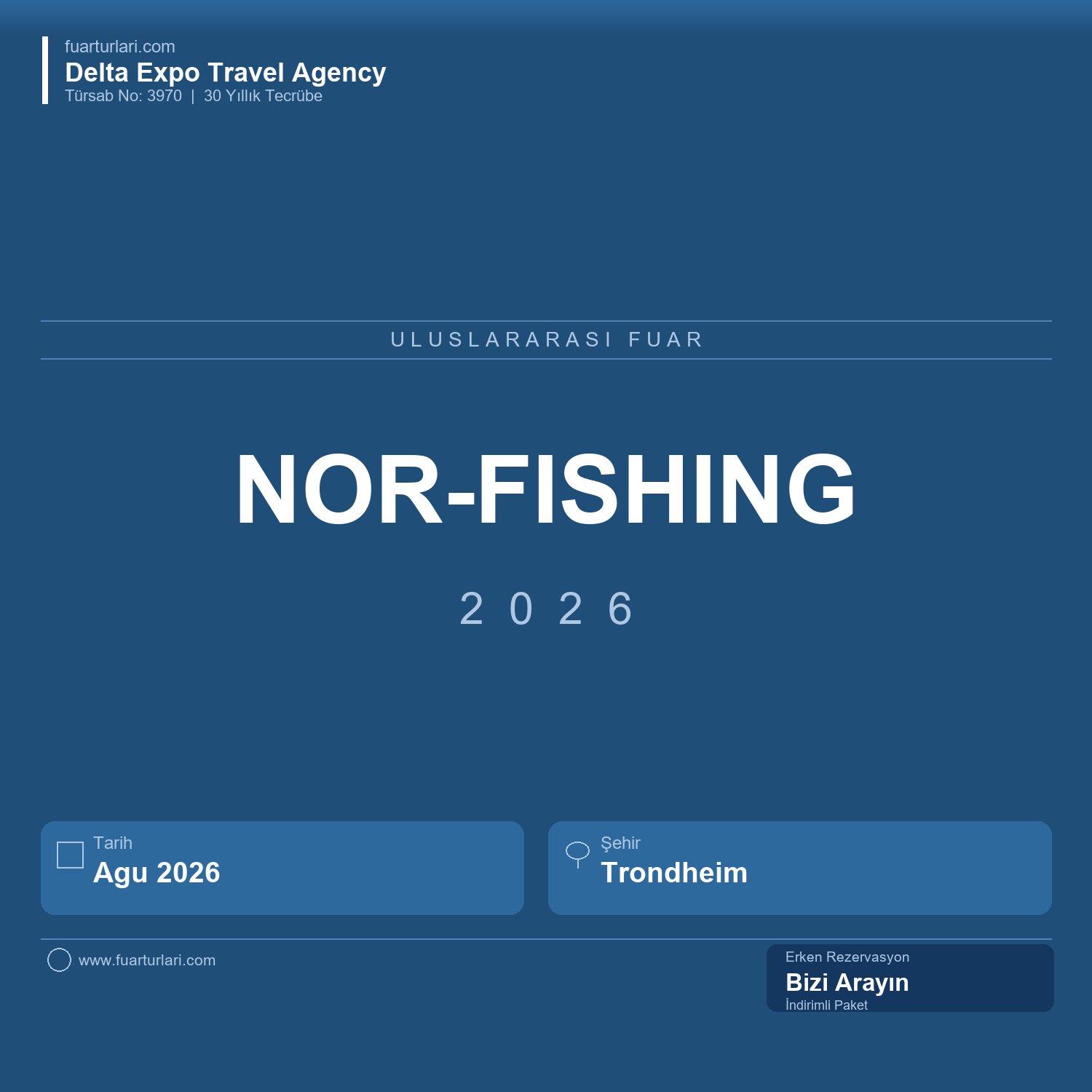 Nor-Fishing 2026 - Fuar Salonu