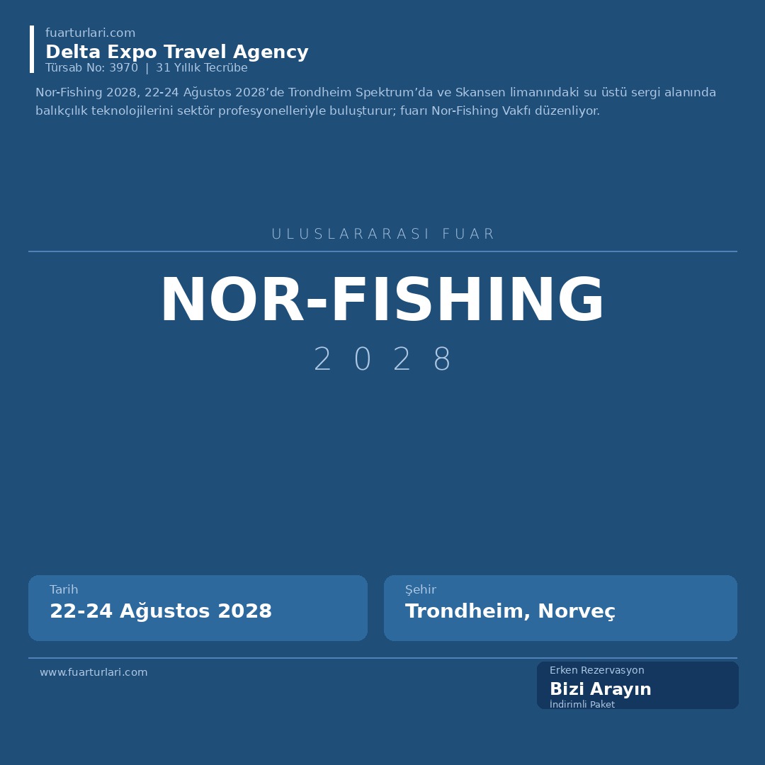 Nor-Fishing 2028 - Fuar Salonu