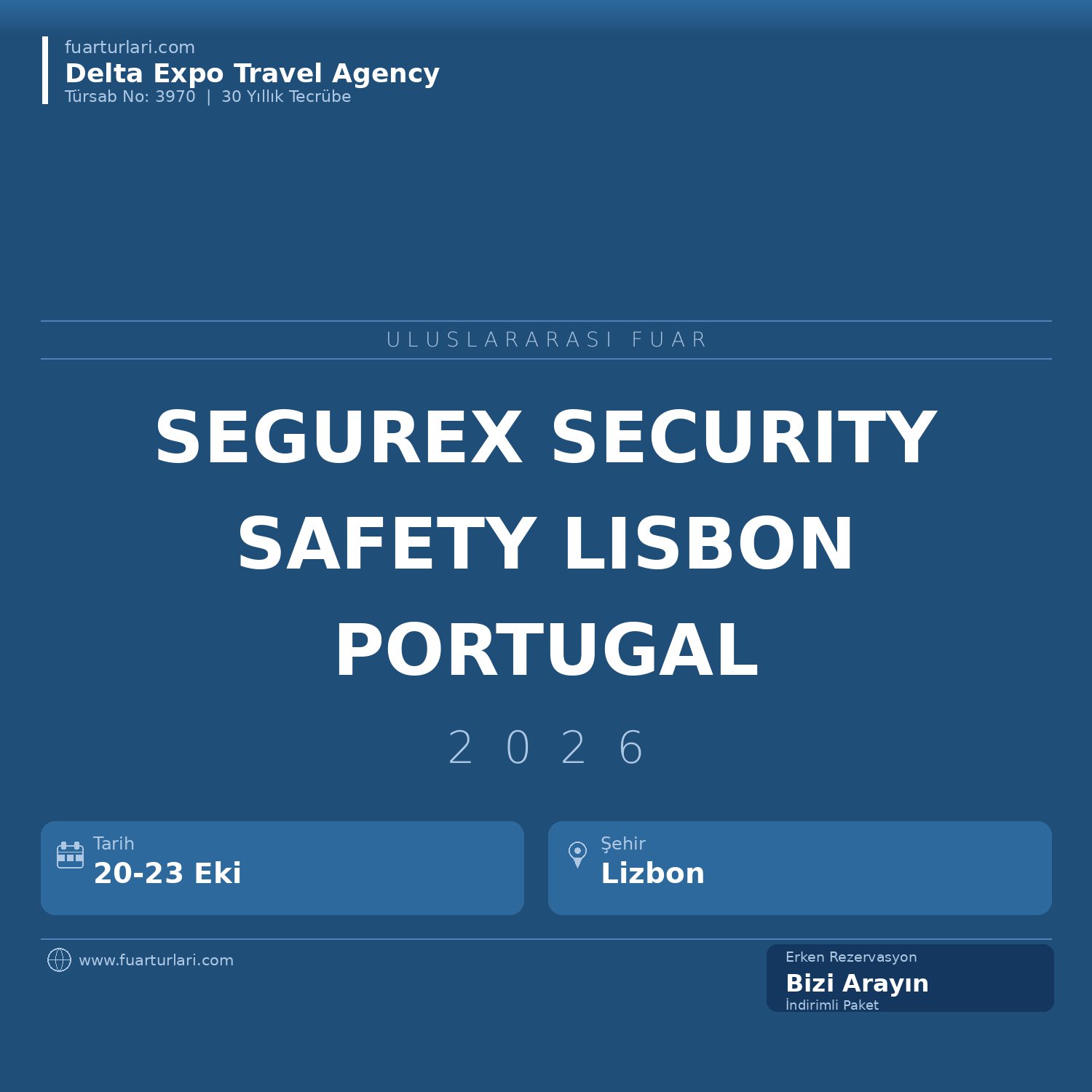 Segurex 2026 - Fuar Salonu