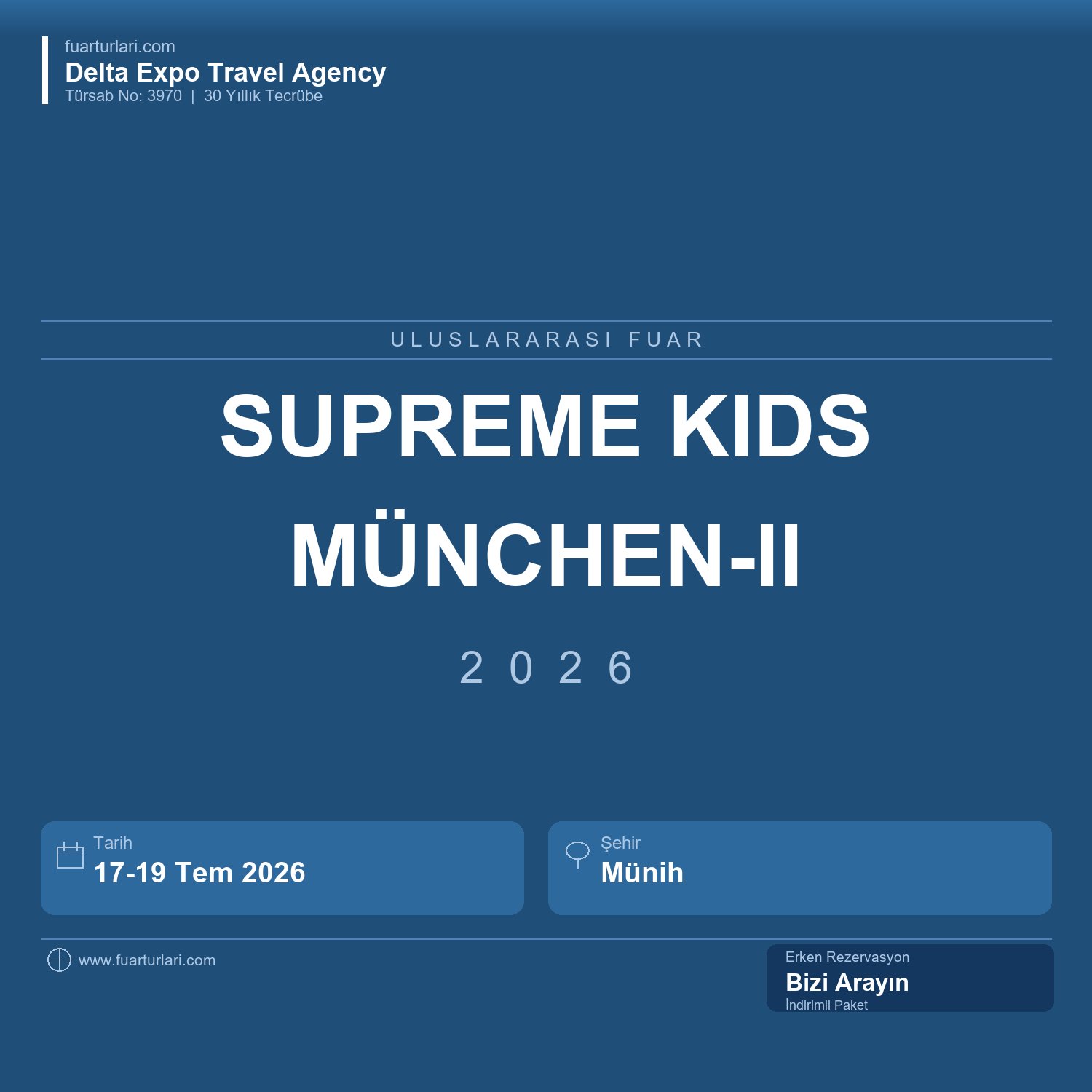 Supreme Kids München-II 2026 - Fuar Salonu