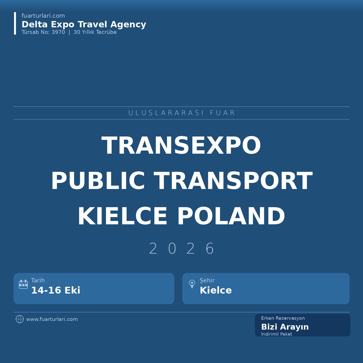 Transexpo 2026 - Fuar Salonu