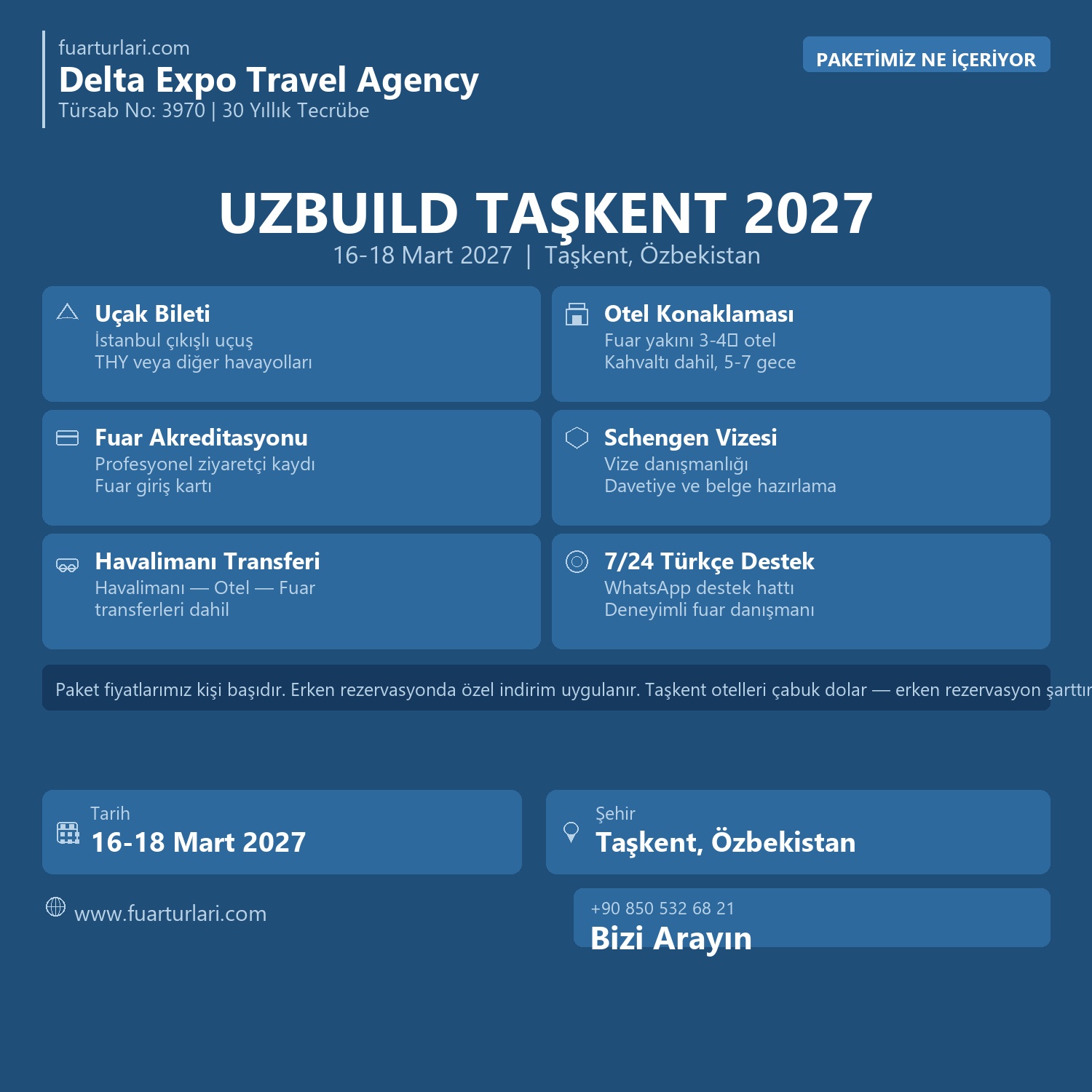 UzBuild 2027  - Fuar Salonu
