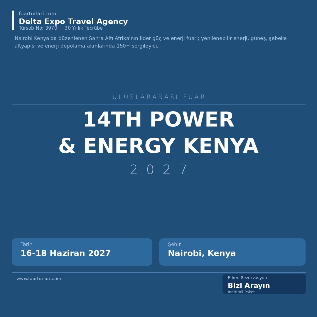 14th Power & Energy Kenya 2027