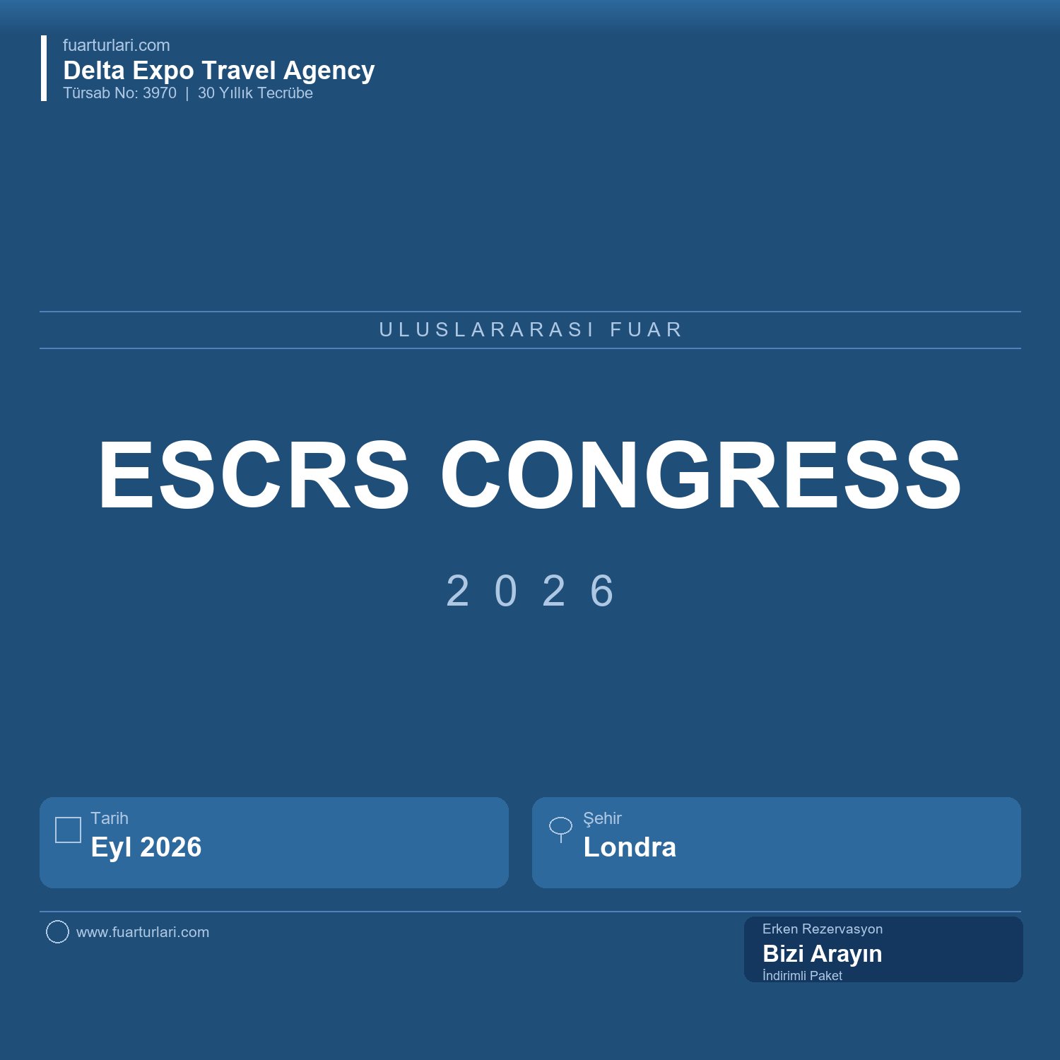 44th Congress of the ESCRS - Londra
