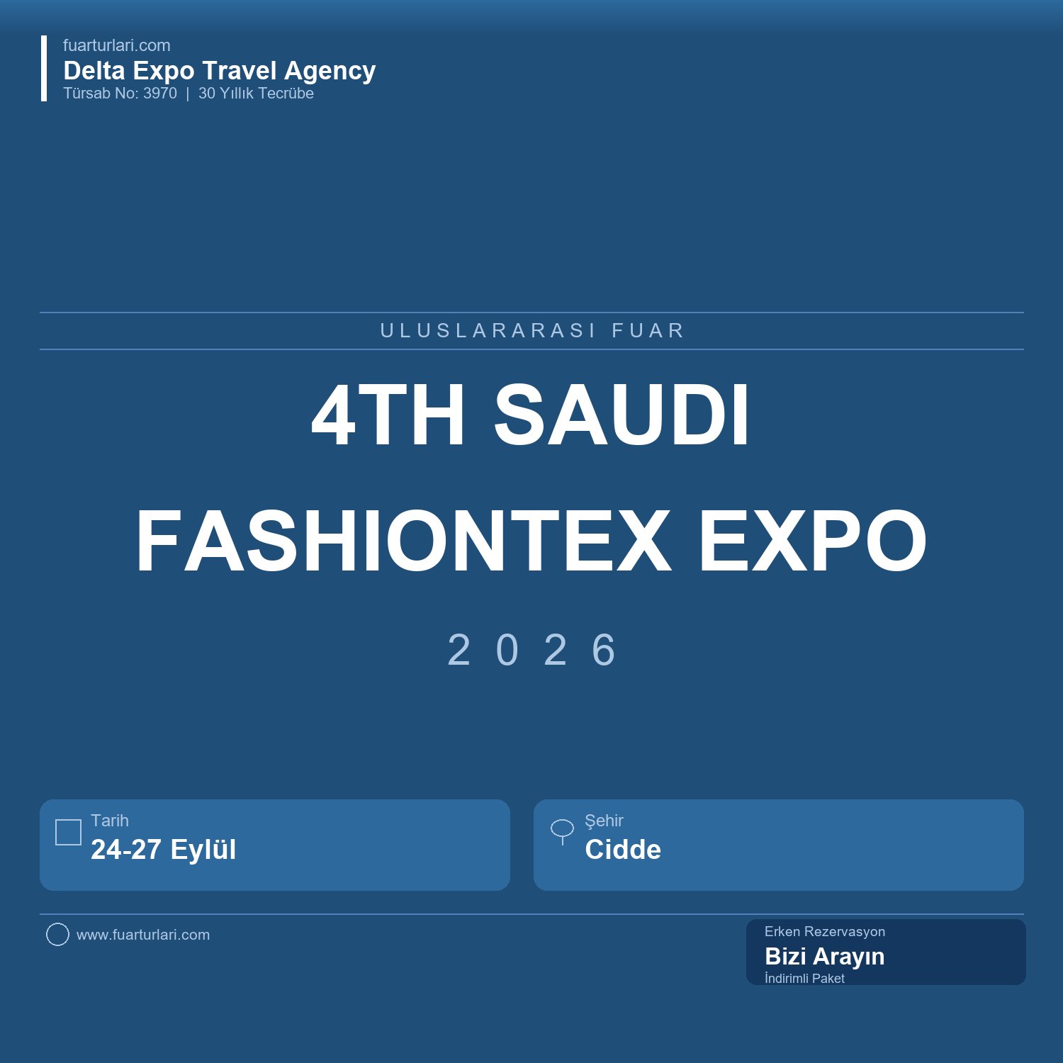 4. Saudi FashionTex Expo 2026 - Cidde