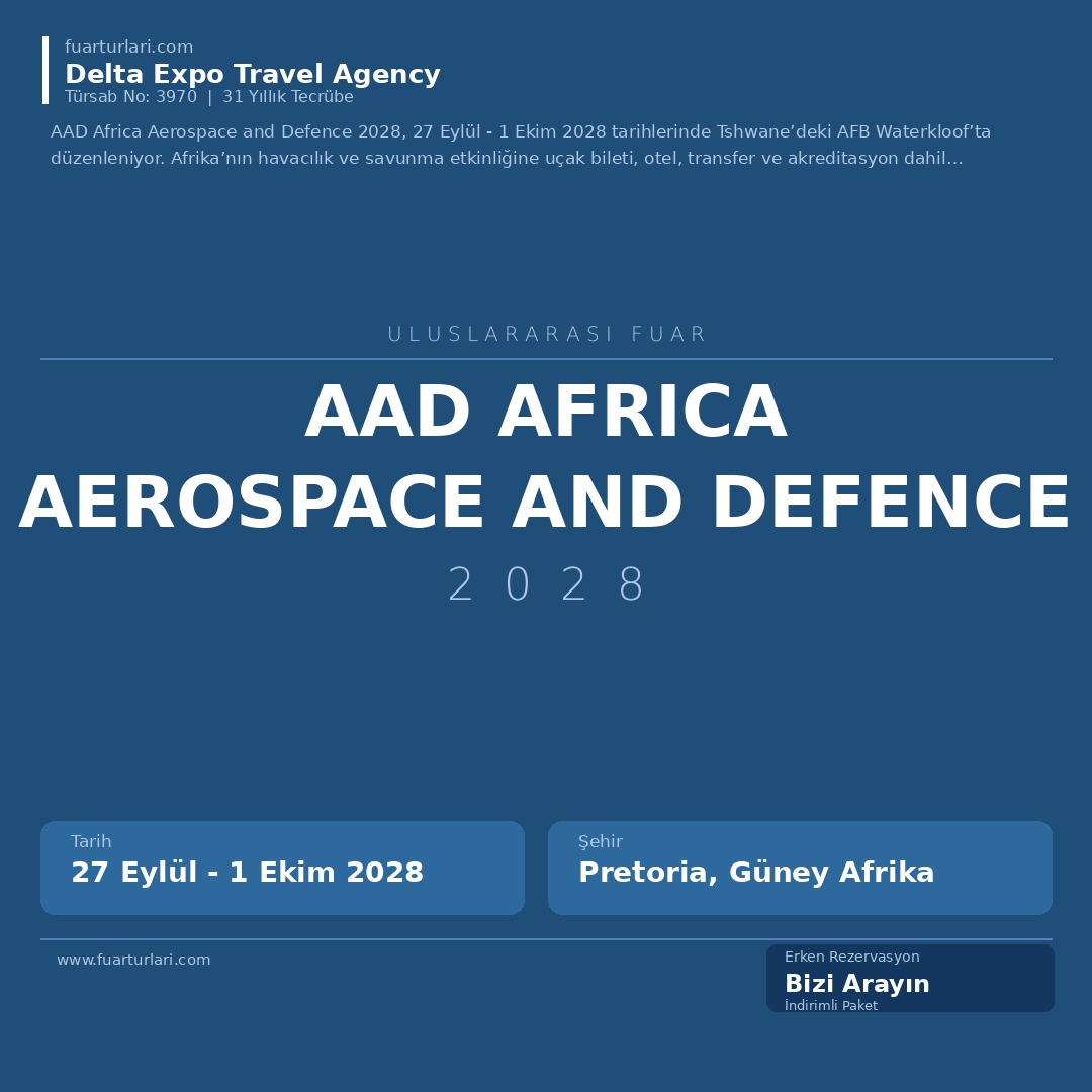 AAD Africa Aerospace and Defence 2028