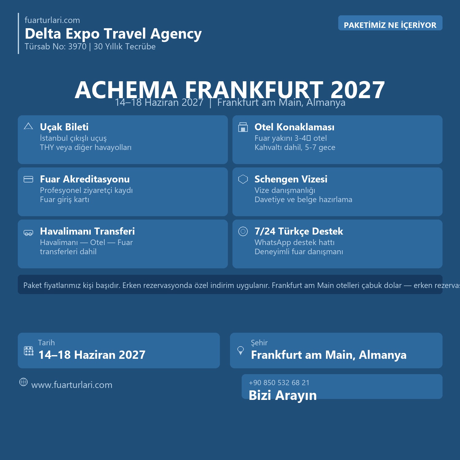 Achema Frankfurt 2027