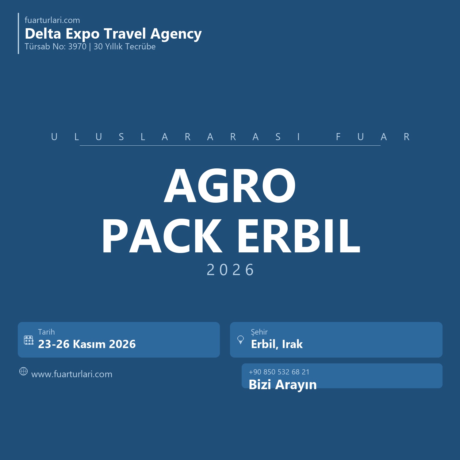 Agro Pack & Food Iraq Erbil 2026