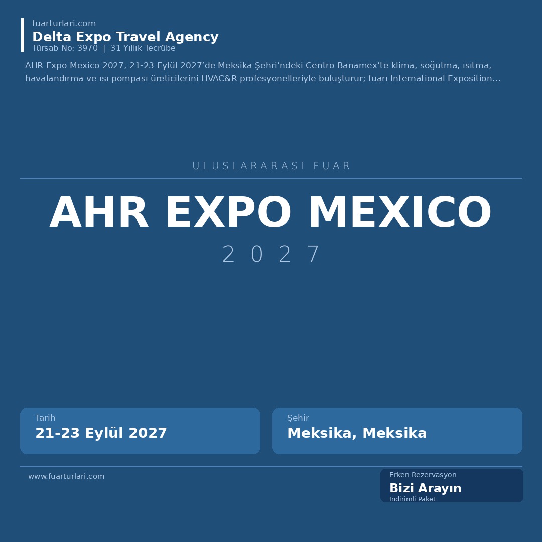 AHR Expo Mexico 2027