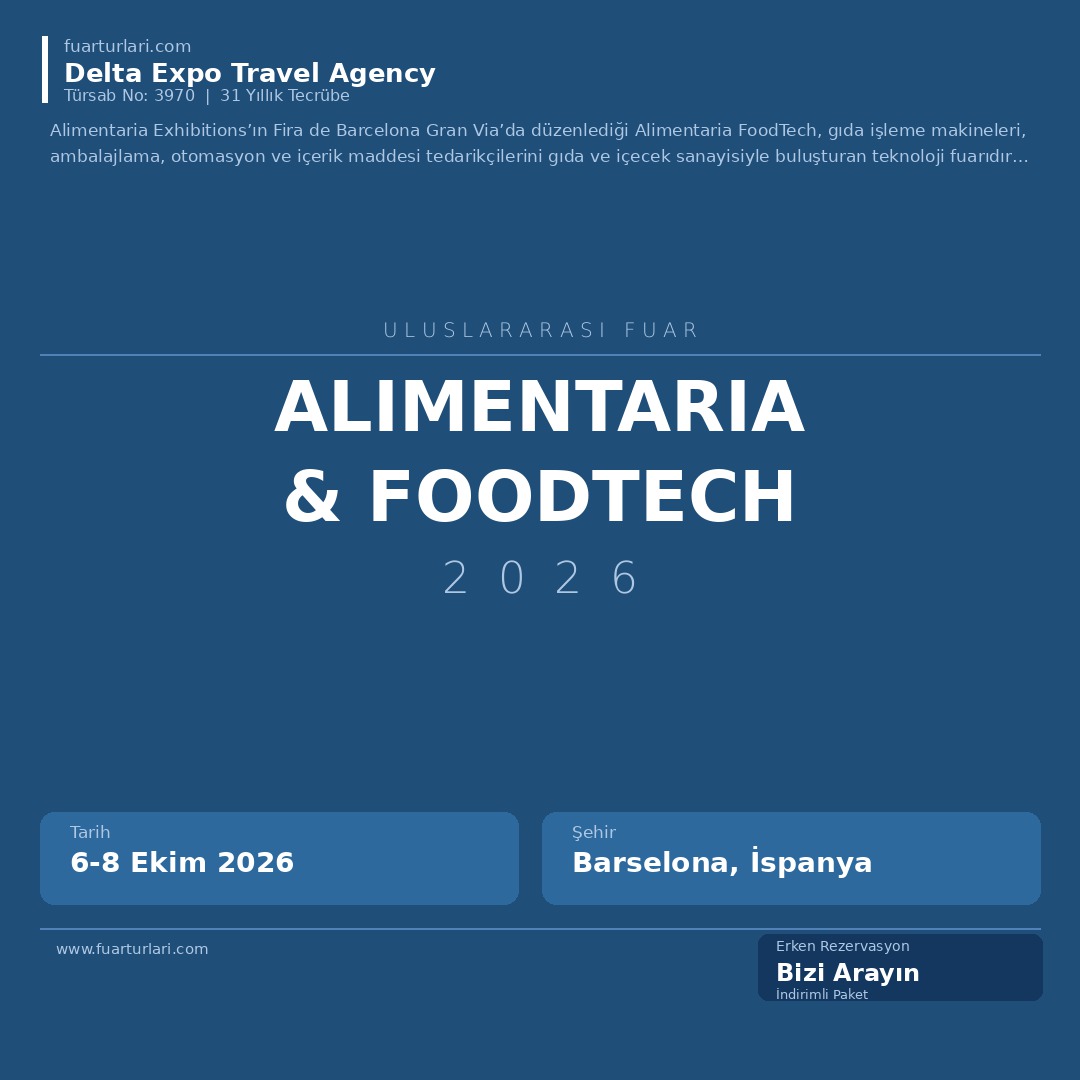 Alimentaria & Foodtech 2026