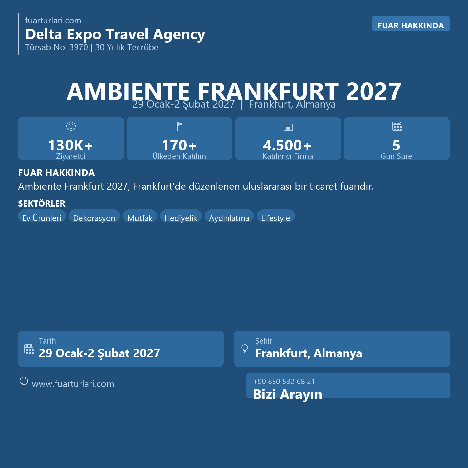 Ambiente Frankfurt 2027