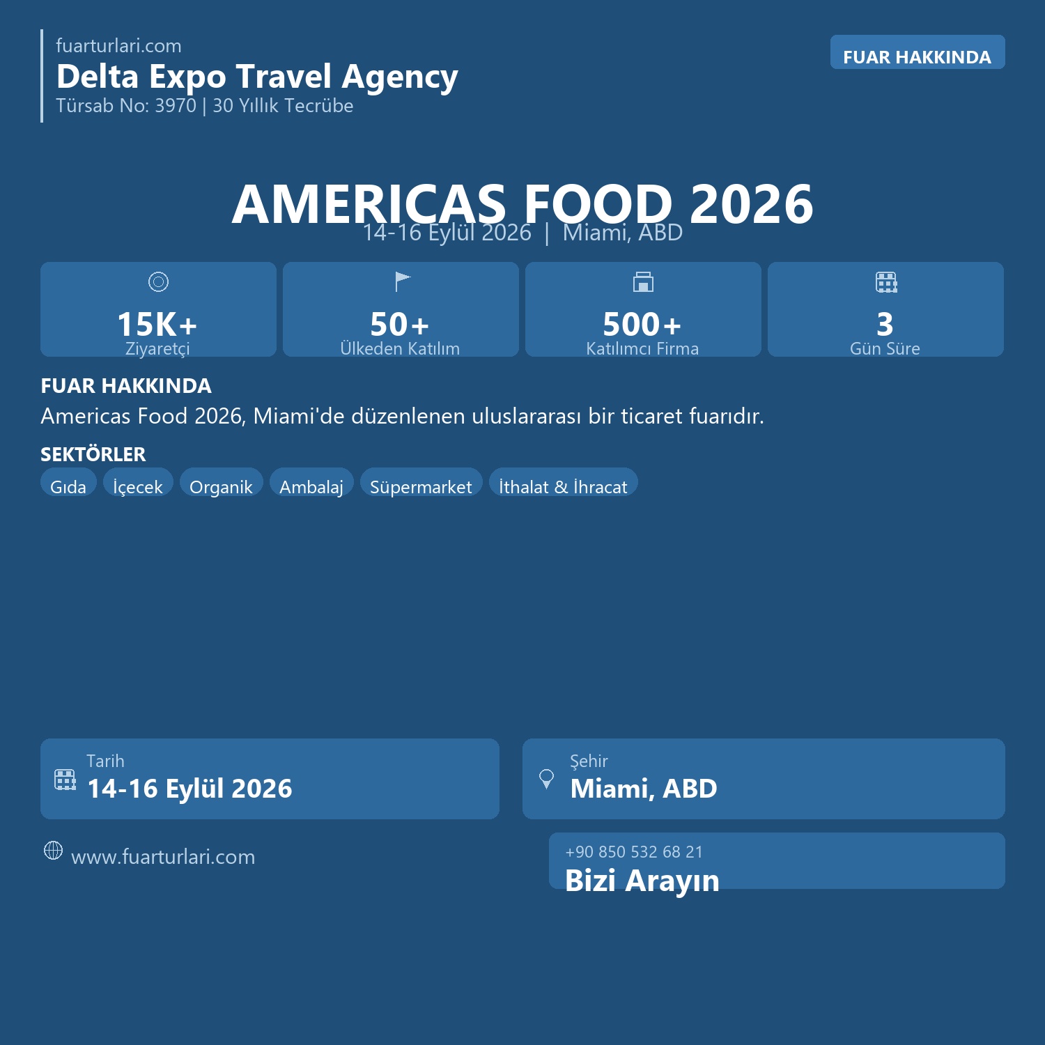 Americas Food & Beverage Show 2026